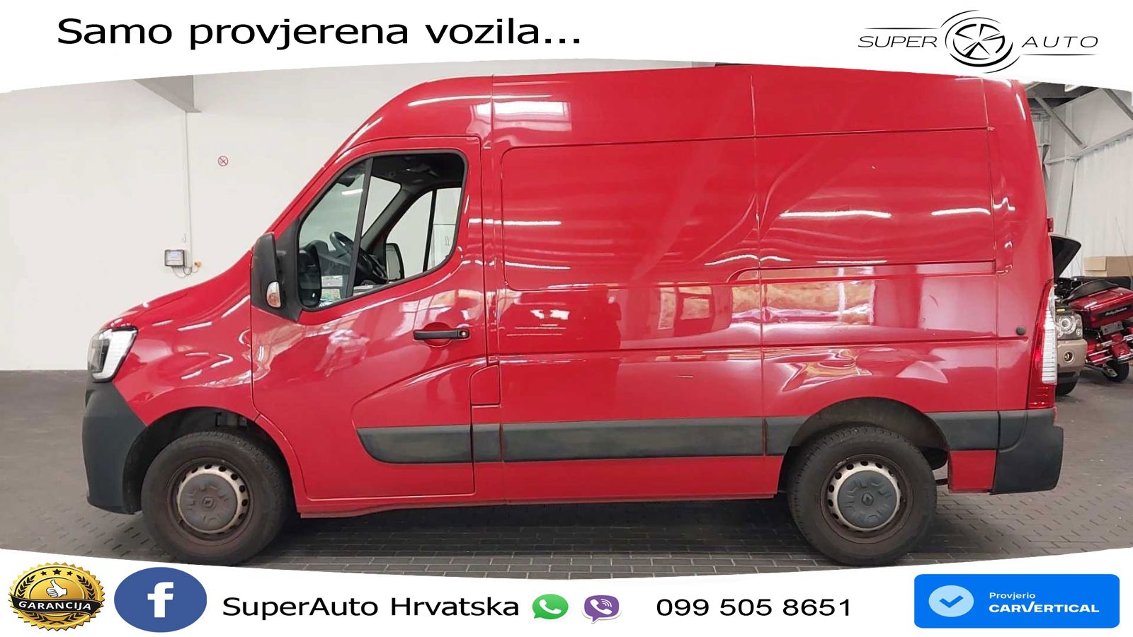 Renault Master III Kasten L1H2 3,3t Klima 4 Stk. vorh. 135 KS