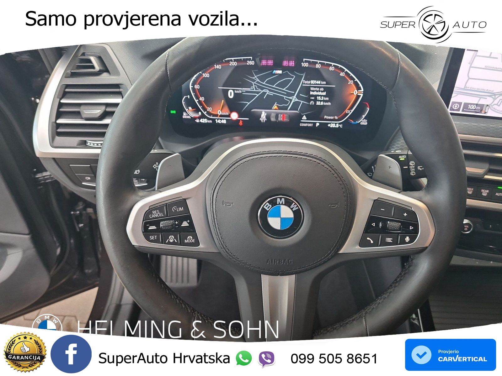 BMW X3 30d xDrive Steptronic M Sport LED+GR SJED+ACC