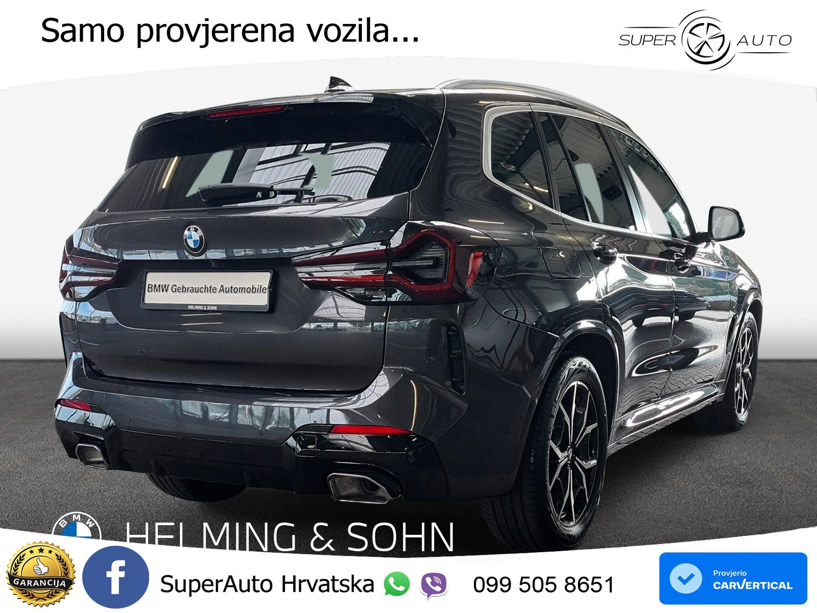 BMW X3 30d xDrive Steptronic M Sport LED+GR SJED+ACC