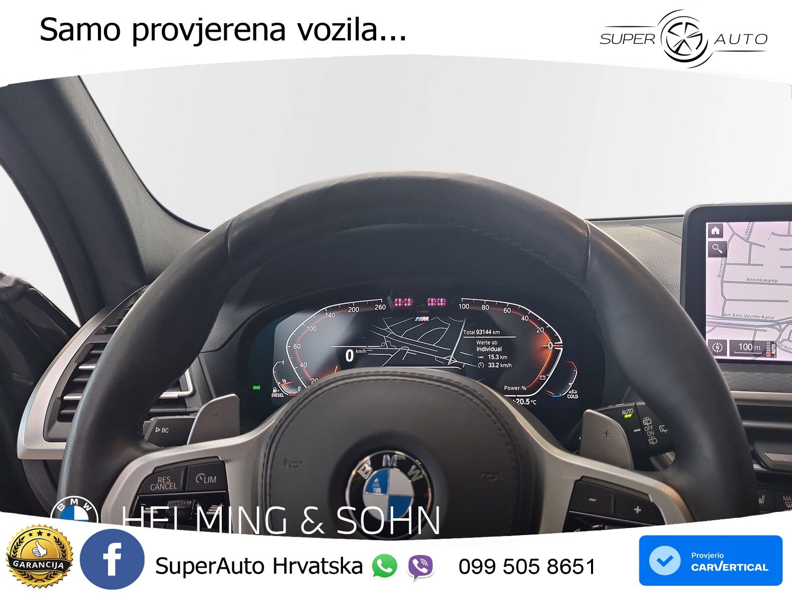 BMW X3 30d xDrive Steptronic M Sport LED+GR SJED+ACC
