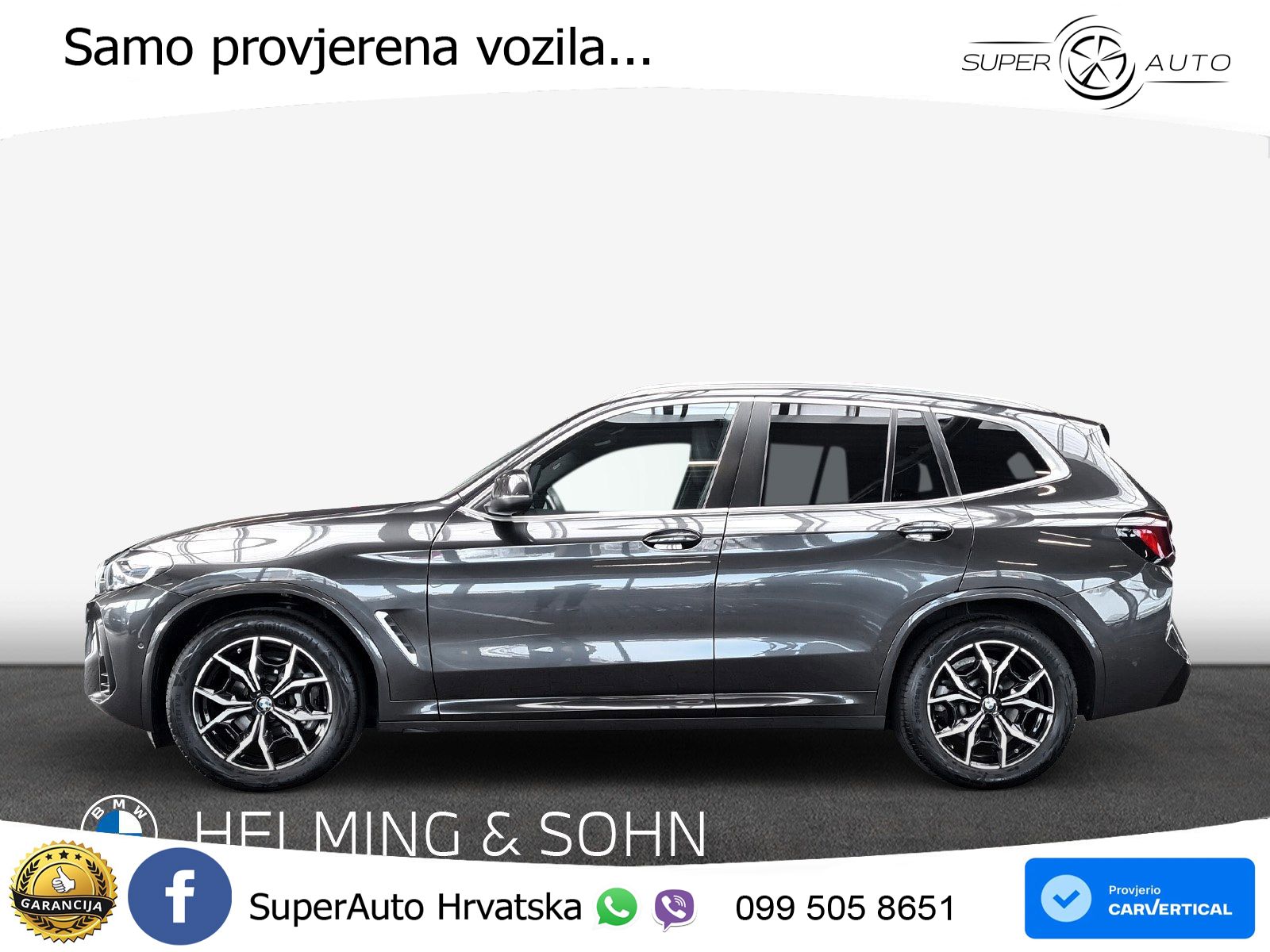 BMW X3 30d xDrive Steptronic M Sport LED+GR SJED+ACC