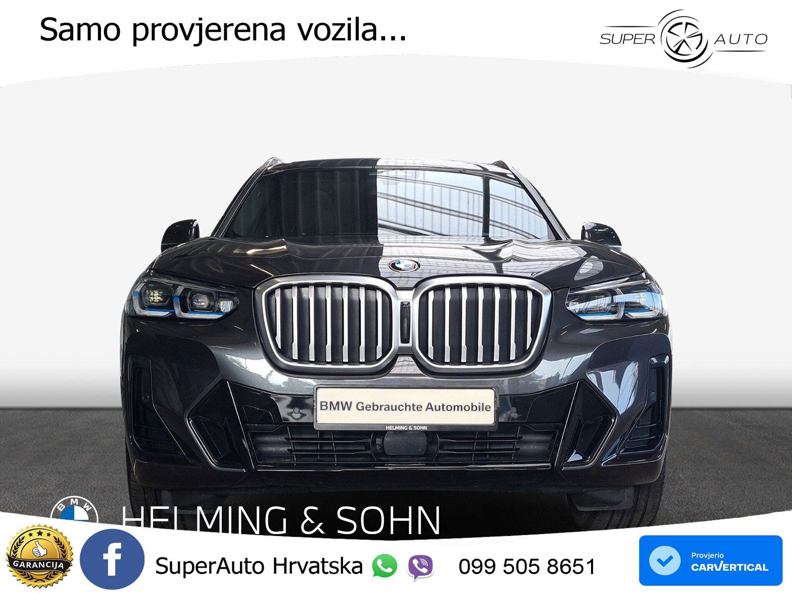 BMW X3 30d xDrive Steptronic M Sport LED+GR SJED+ACC