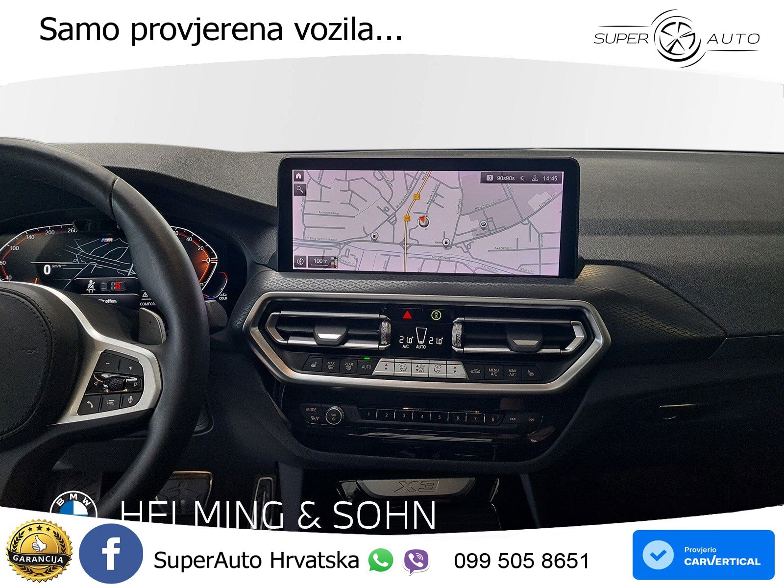 BMW X3 30d xDrive Steptronic M Sport LED+GR SJED+ACC