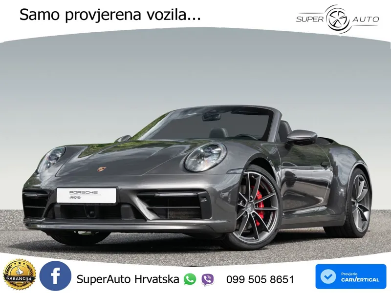 Porsche 911 Carrera 4S 3.0 (450 KS) PDK LED+GR SJED+ACC