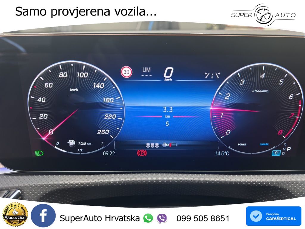 Mercedes-Benz A 180 7G-DCT AMG LED+GR SJED+ACC