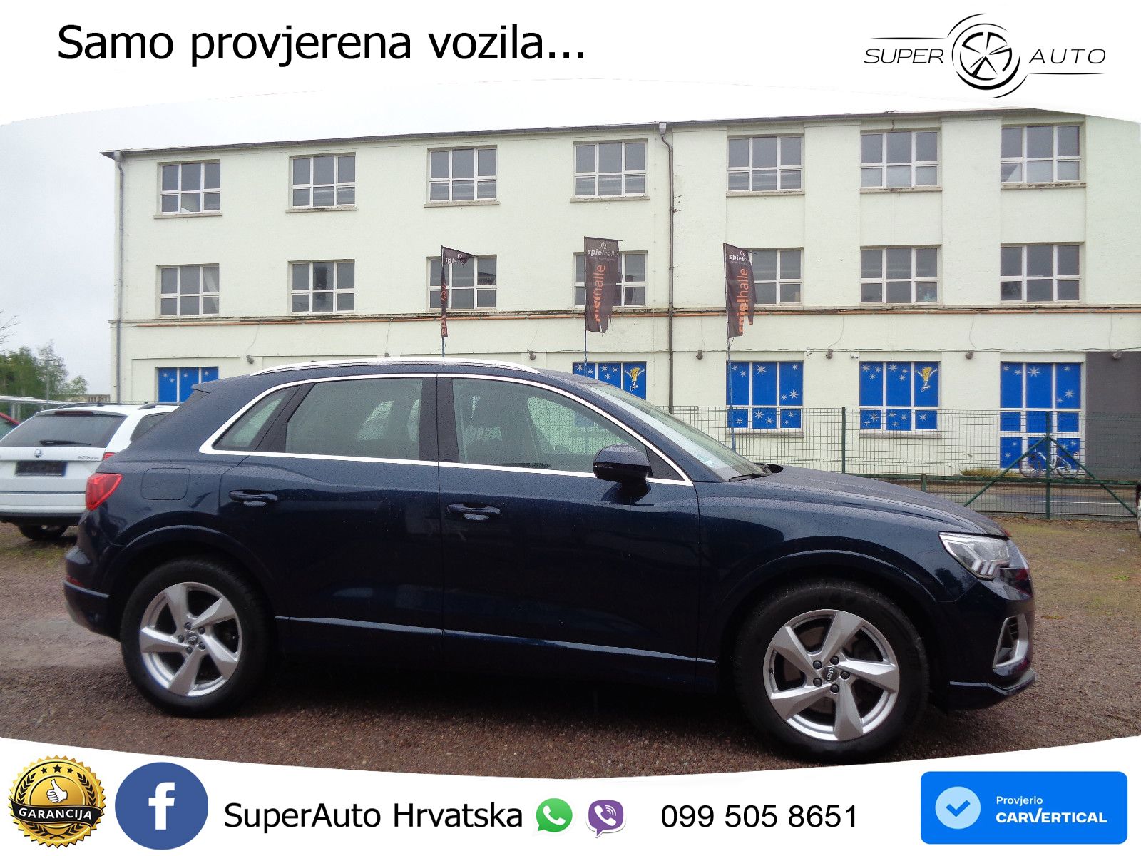 Audi Q3 40 TFSI (190 KS) quattro S tronic advanced LED+GR SJED+ACC
