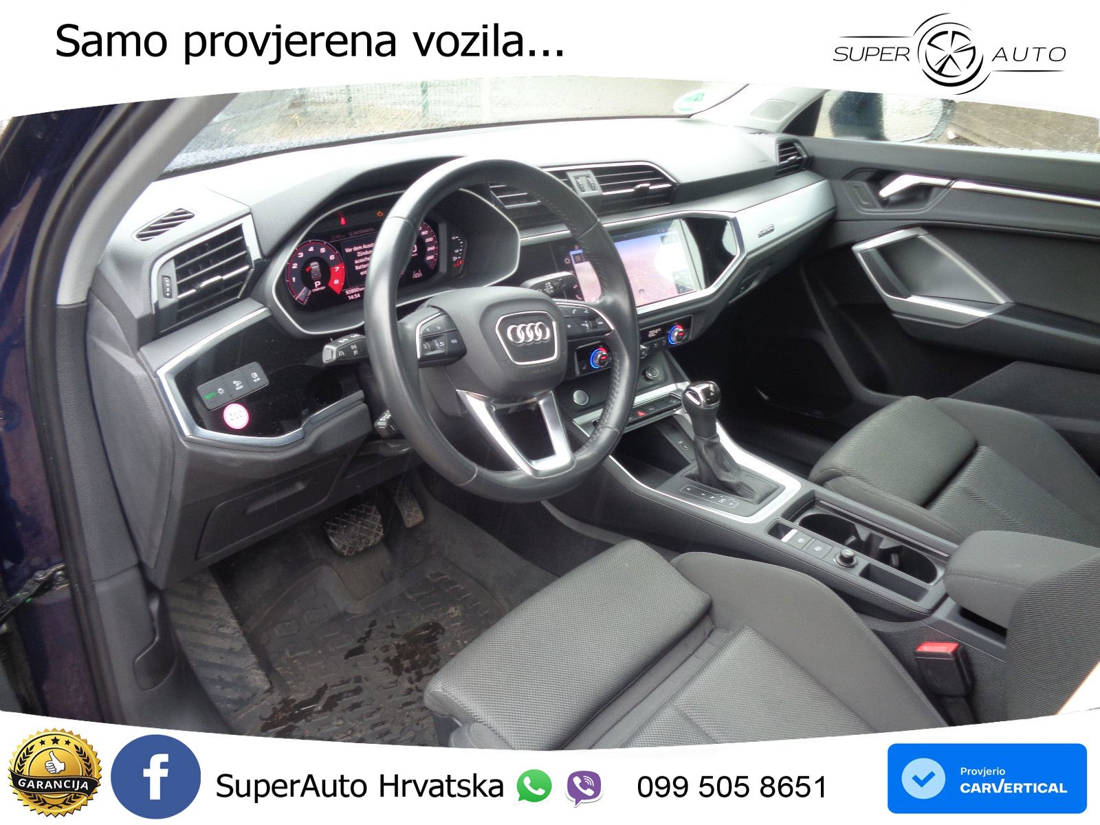 Audi Q3 40 TFSI (190 KS) quattro S tronic advanced LED+GR SJED+ACC