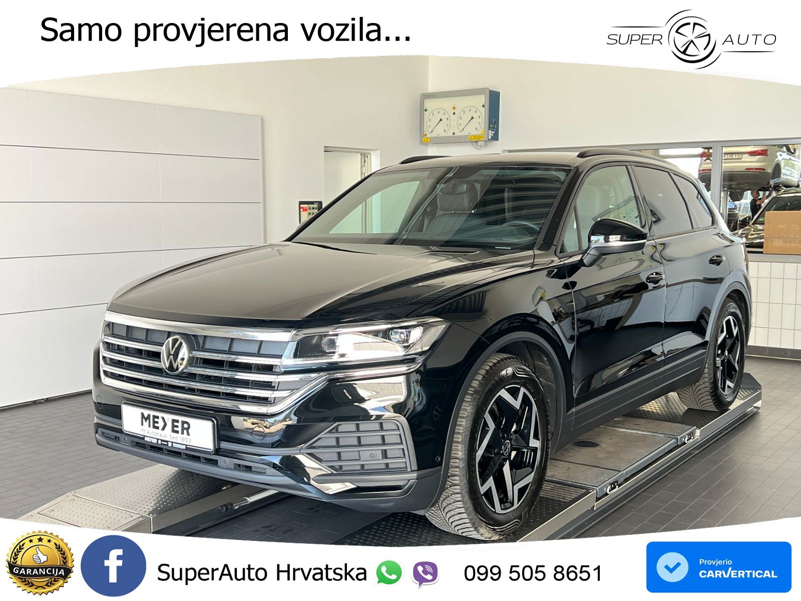 Volkswagen Touareg 3.0 V6 TDI (231 KS) 4MOTION Tiptronic ZRAČNI+ACC+4xGR SJED+KAM
