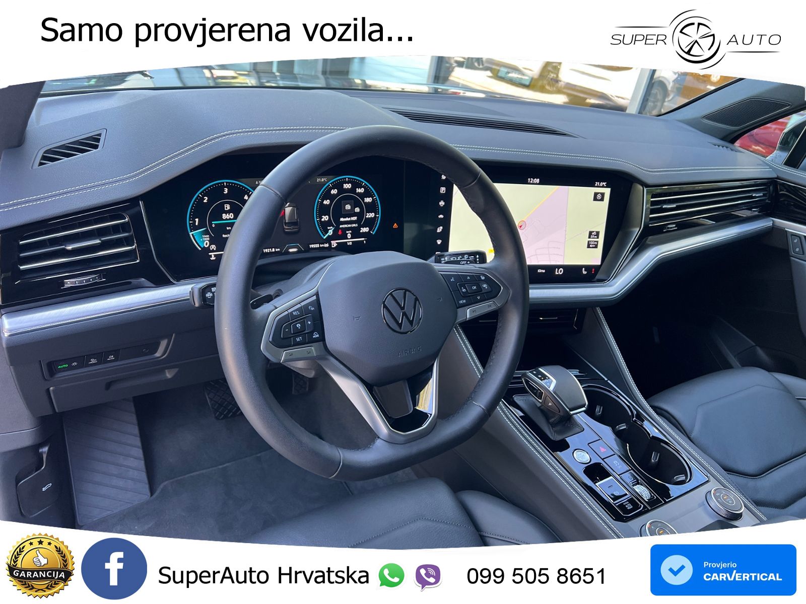 Volkswagen Touareg 3.0 V6 TDI (231 KS) 4MOTION Tiptronic ZRAČNI+ACC+4xGR SJED+KAM
