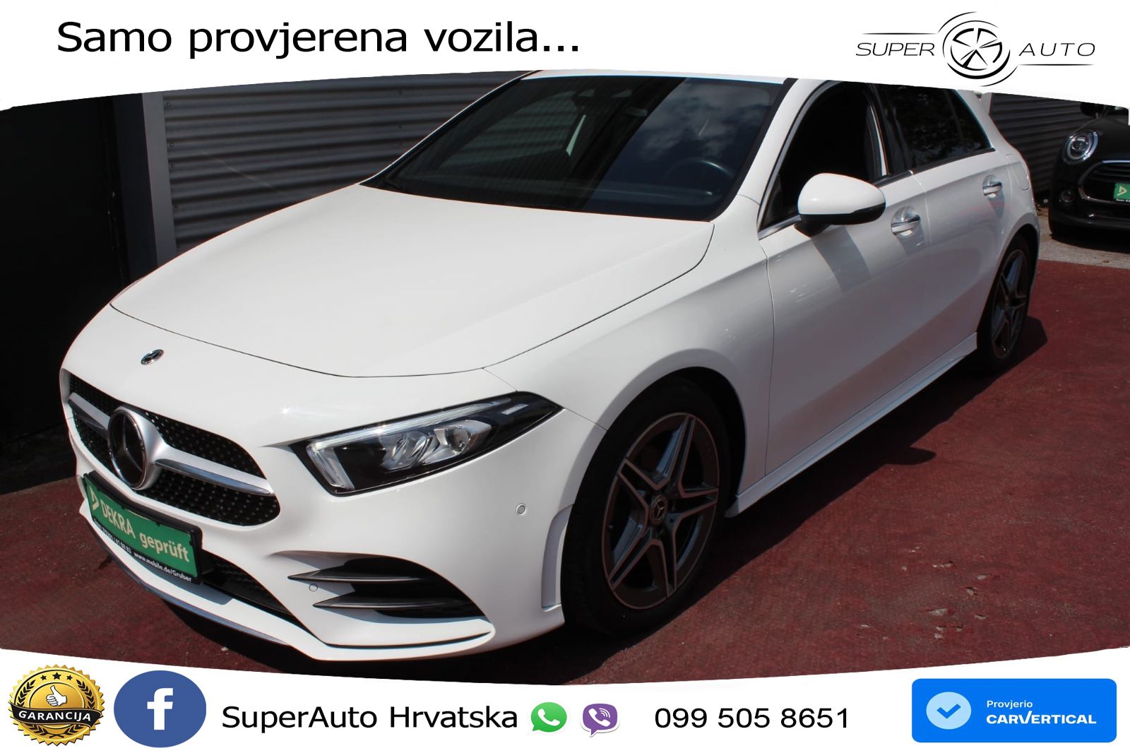 Mercedes-Benz A 180 7G-DCT AMG LED+GR SJED+ACC