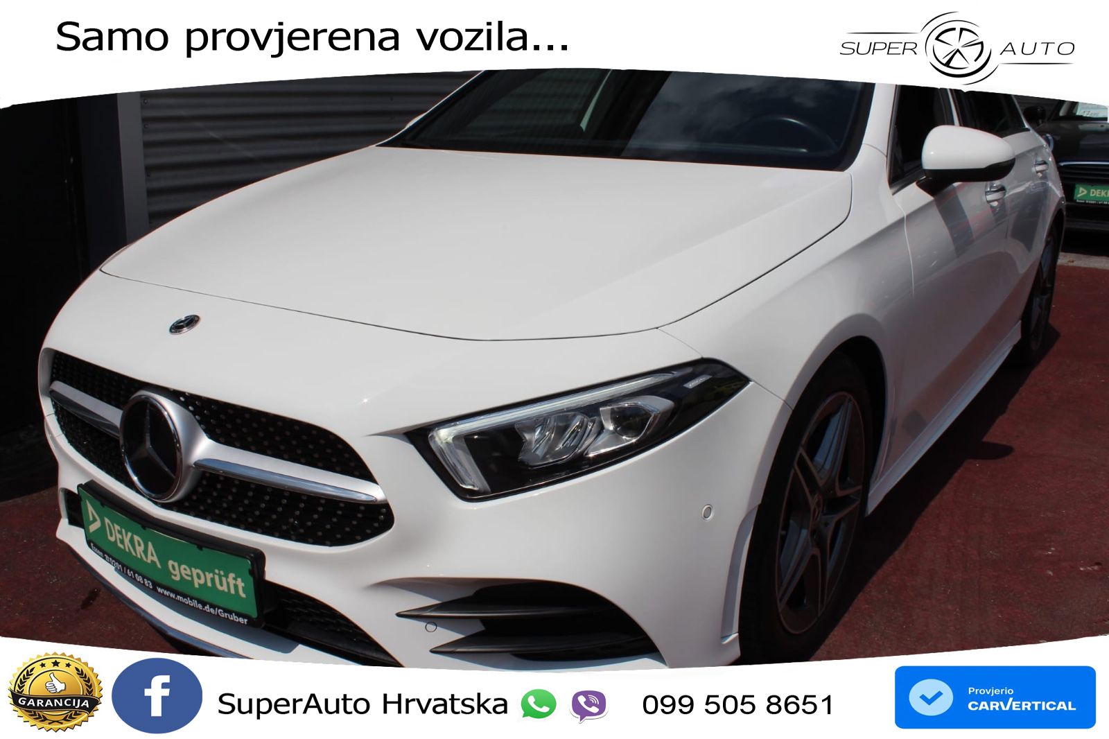 Mercedes-Benz A 180 7G-DCT AMG LED+GR SJED+ACC