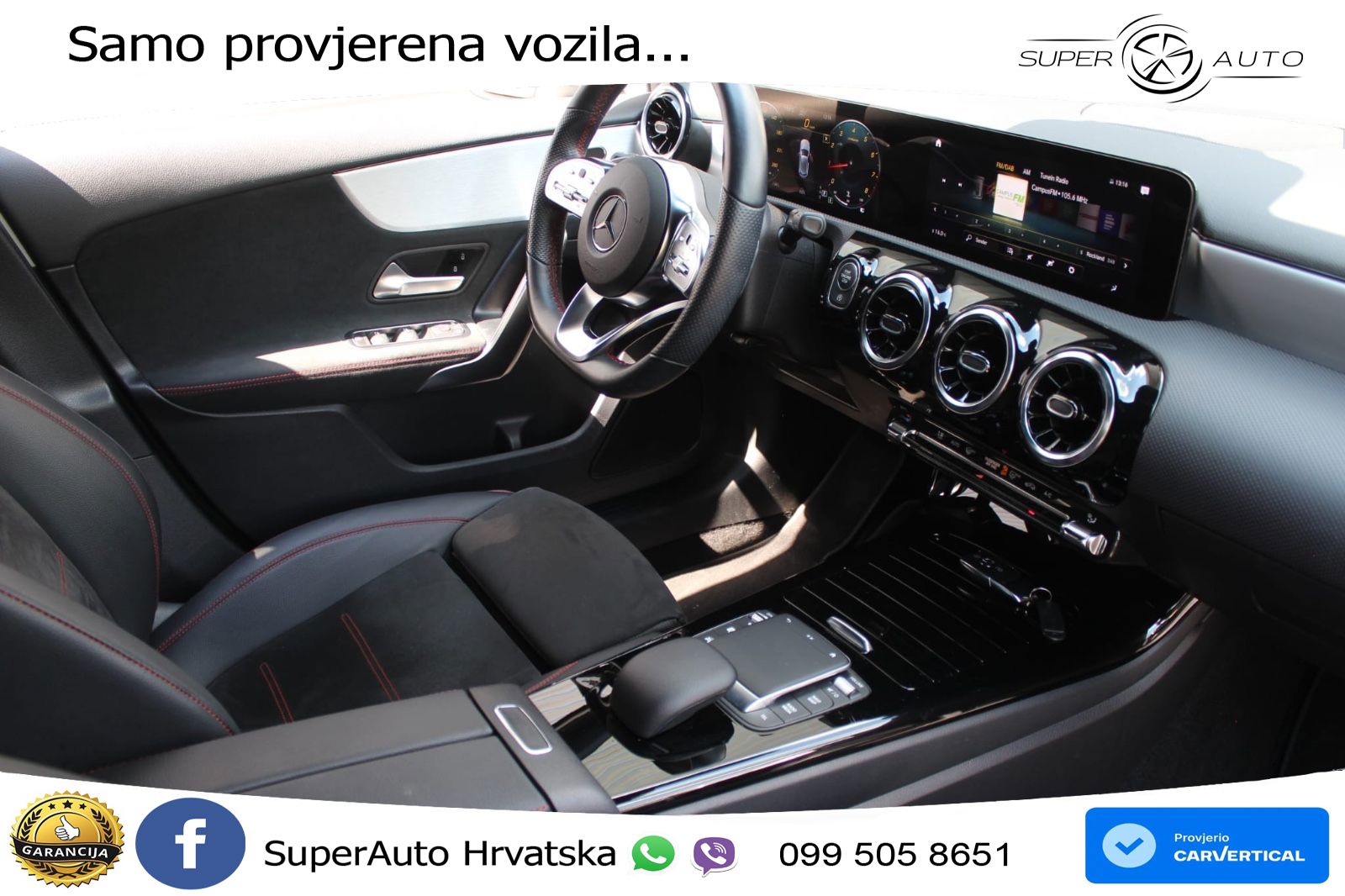 Mercedes-Benz A 180 7G-DCT AMG LED+GR SJED+ACC