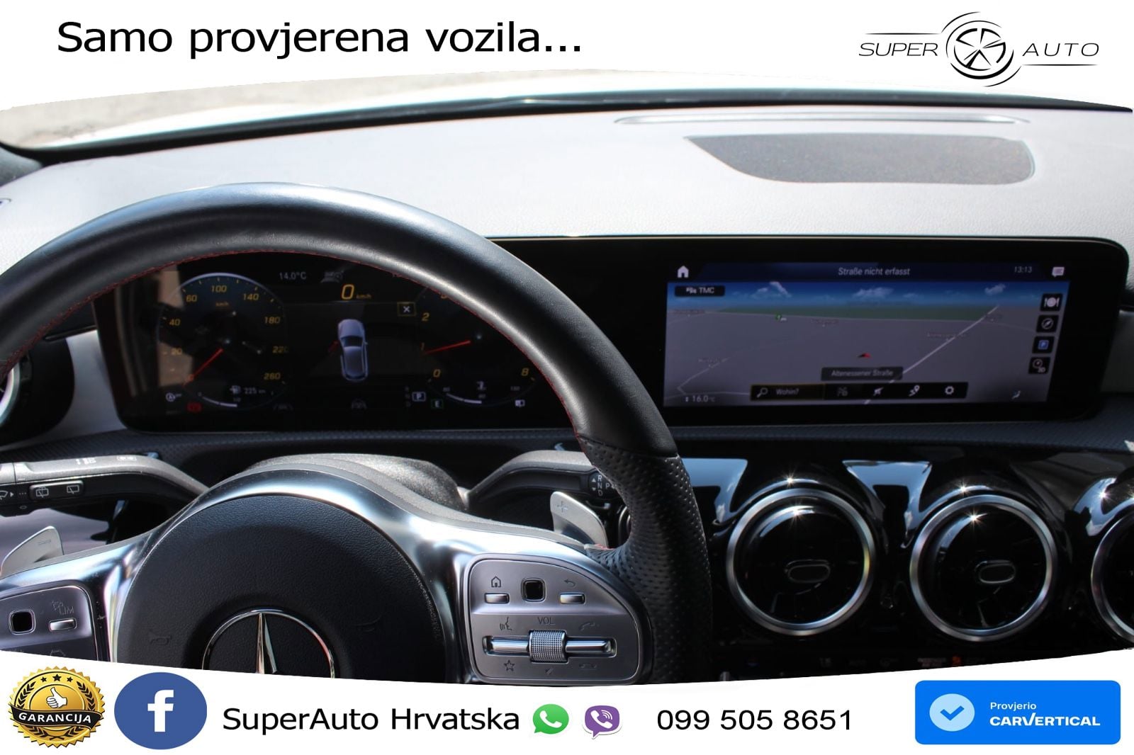 Mercedes-Benz A 180 7G-DCT AMG LED+GR SJED+ACC