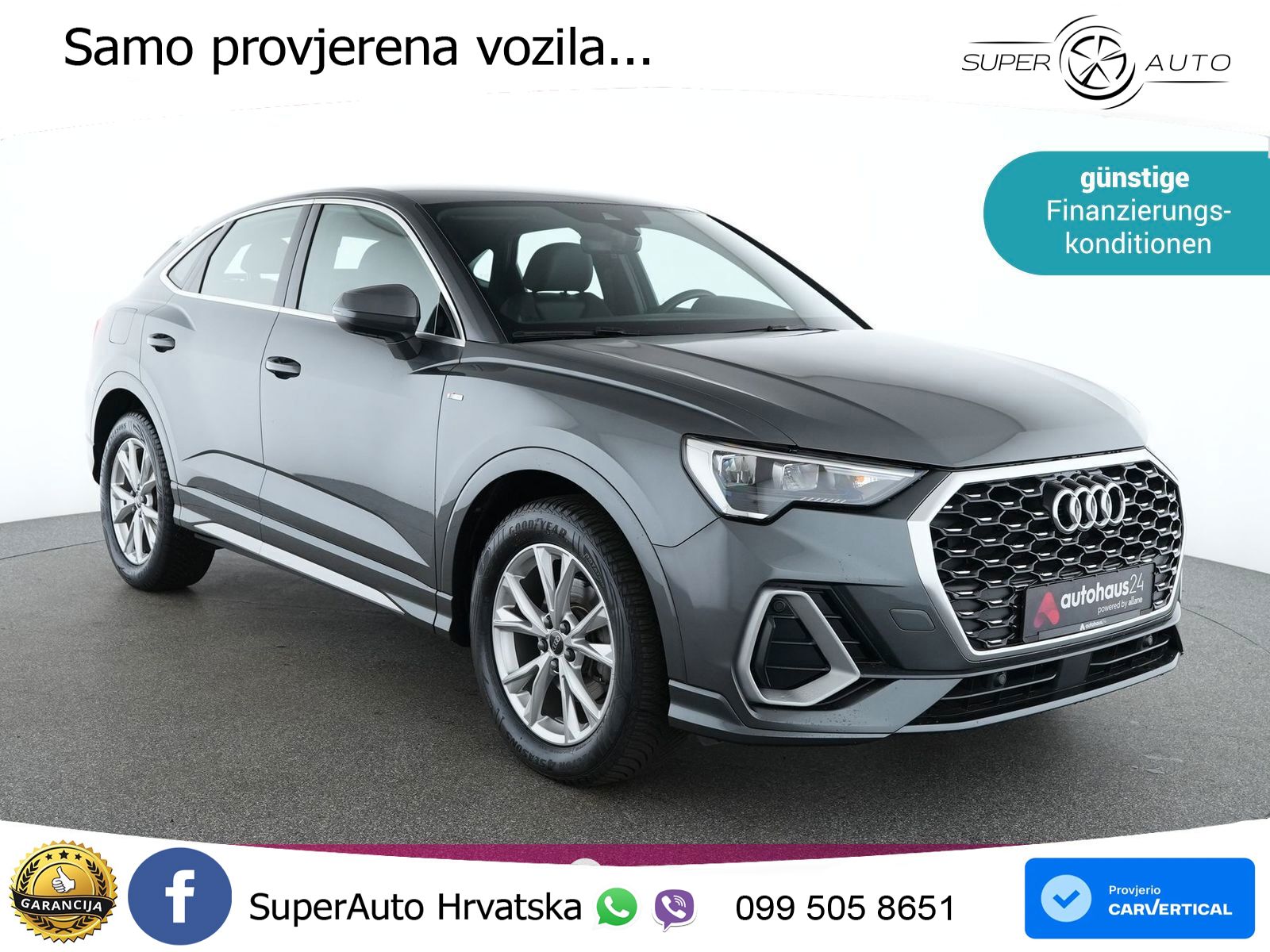 Audi Q3 II Sportback 35 TFSI (150 KS) S tronic S line