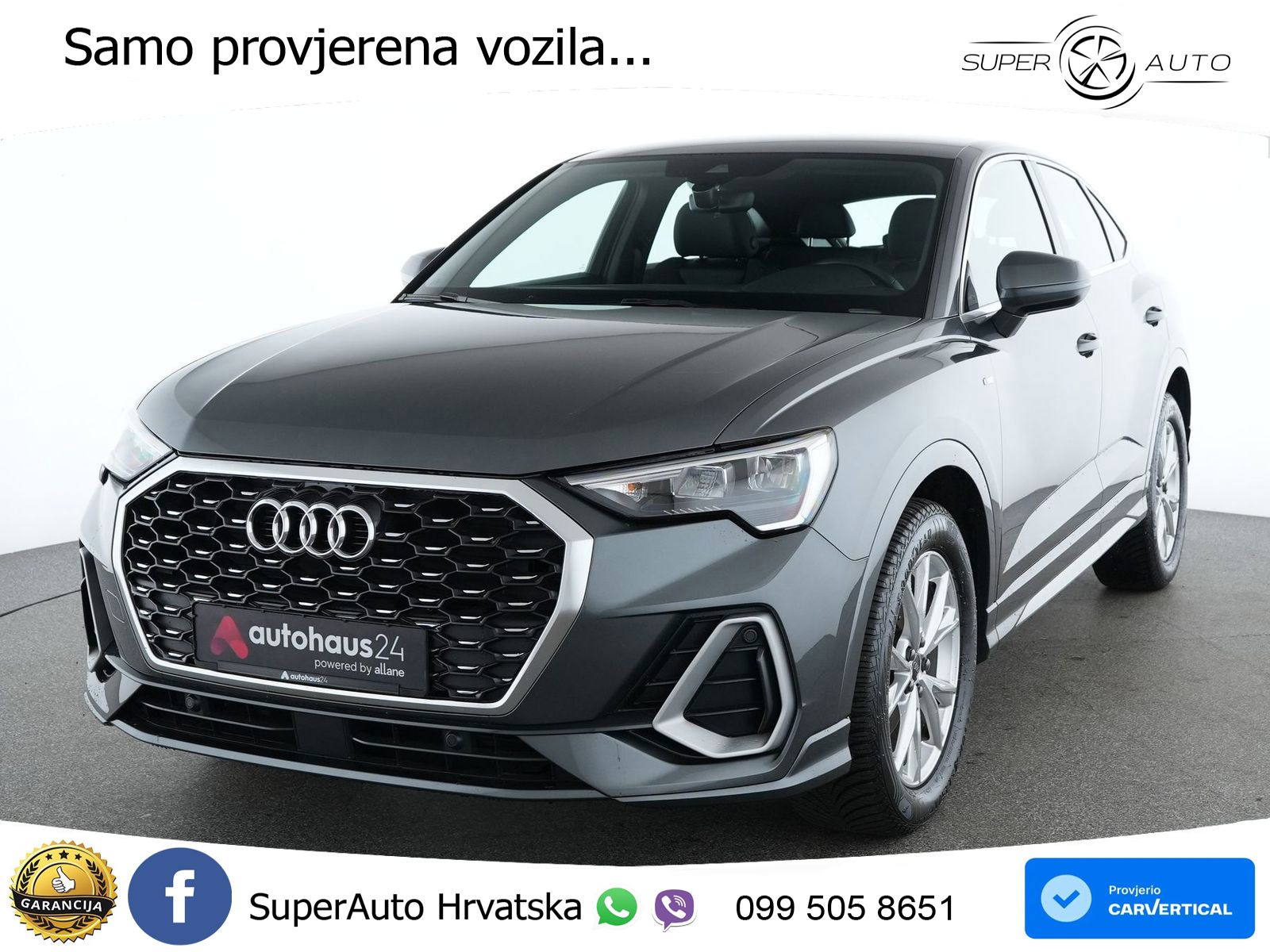 Audi Q3 II Sportback 35 TFSI (150 KS) S tronic S line