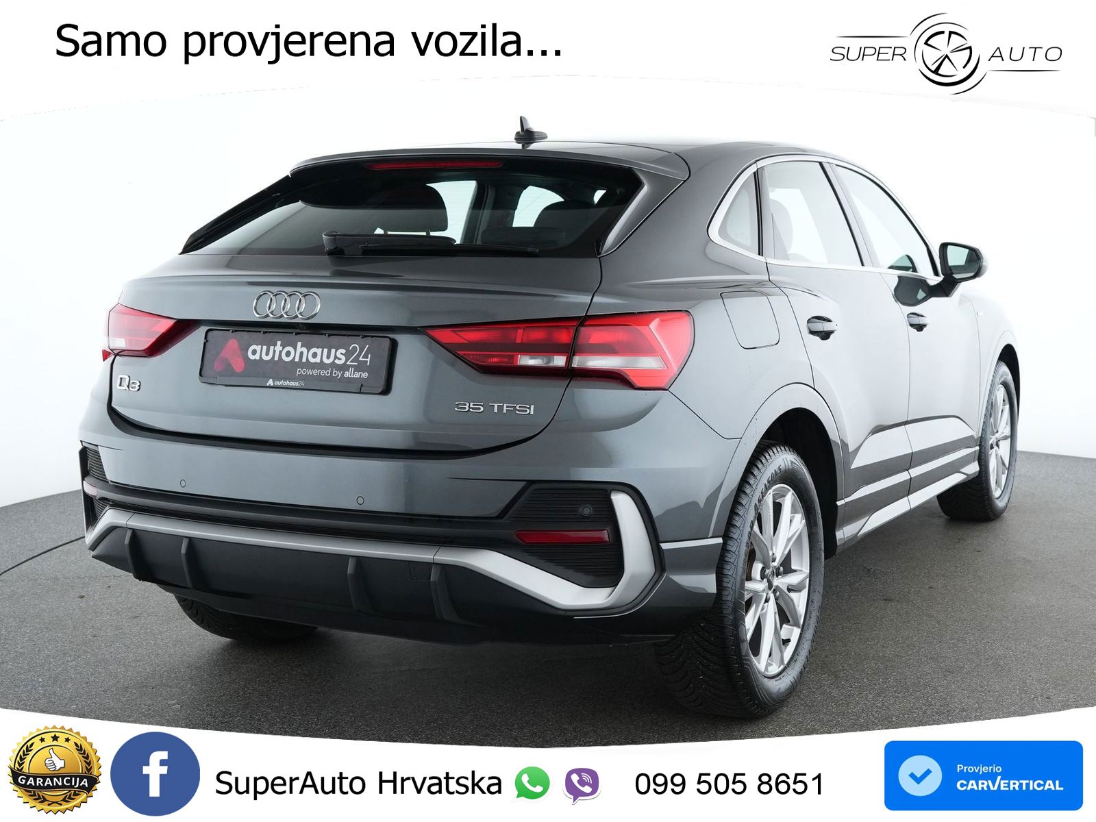 Audi Q3 II Sportback 35 TFSI (150 KS) S tronic S line