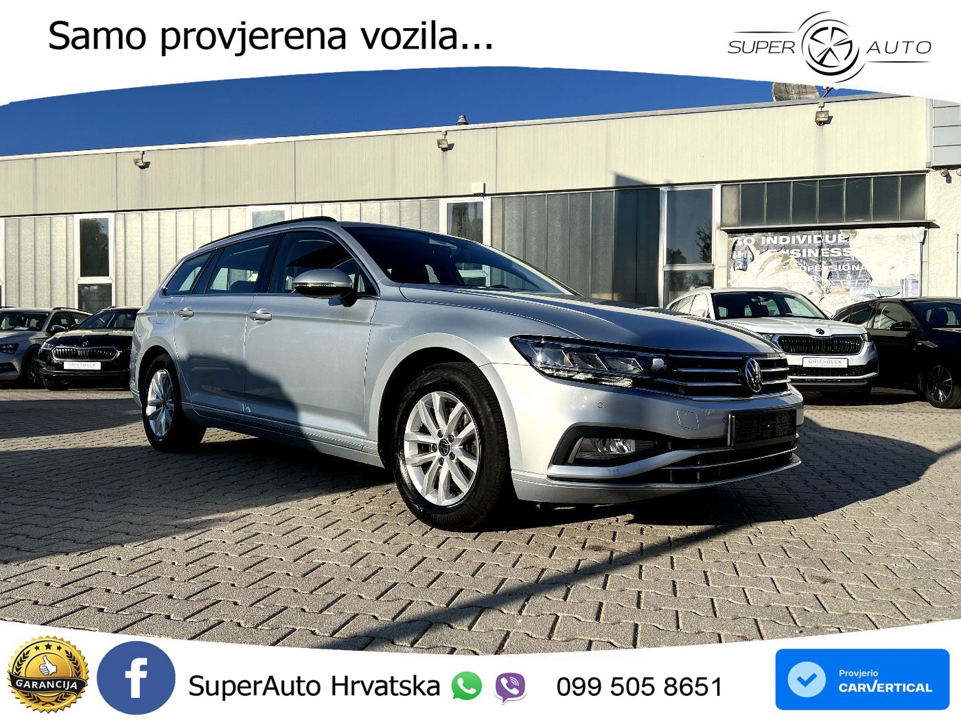 Volkswagen Passat Variant 2.0 TDI (122 KS) DSG Business LED+GR SJED+ACC