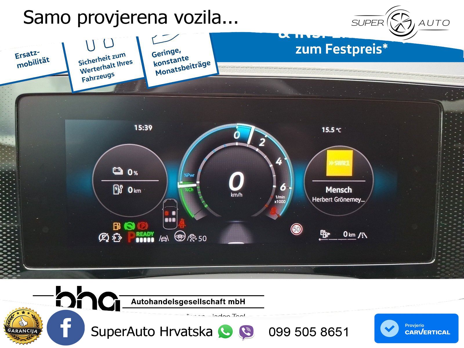 Volkswagen Passat Variant 1.5 TSI (204 KS) eHybrid DSG Business LED+GR SJED+ACC