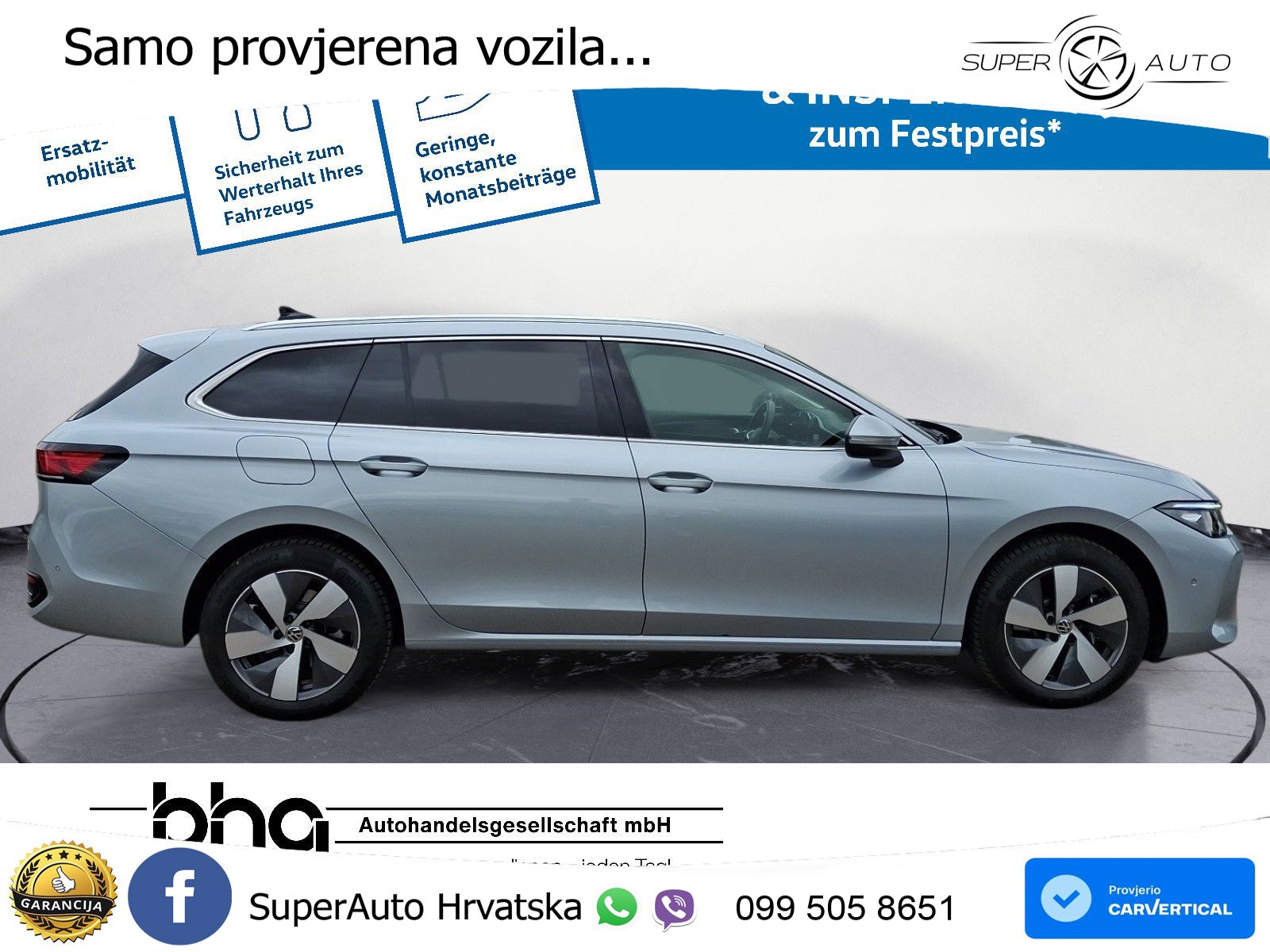 Volkswagen Passat Variant 1.5 TSI (204 KS) eHybrid DSG Business LED+GR SJED+ACC