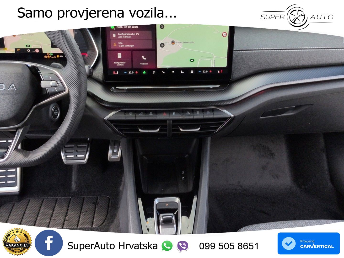 Škoda Octavia Combi 1.5 TSI (150 KS) DSG SportLine MATRIX+GR SJED+KAM