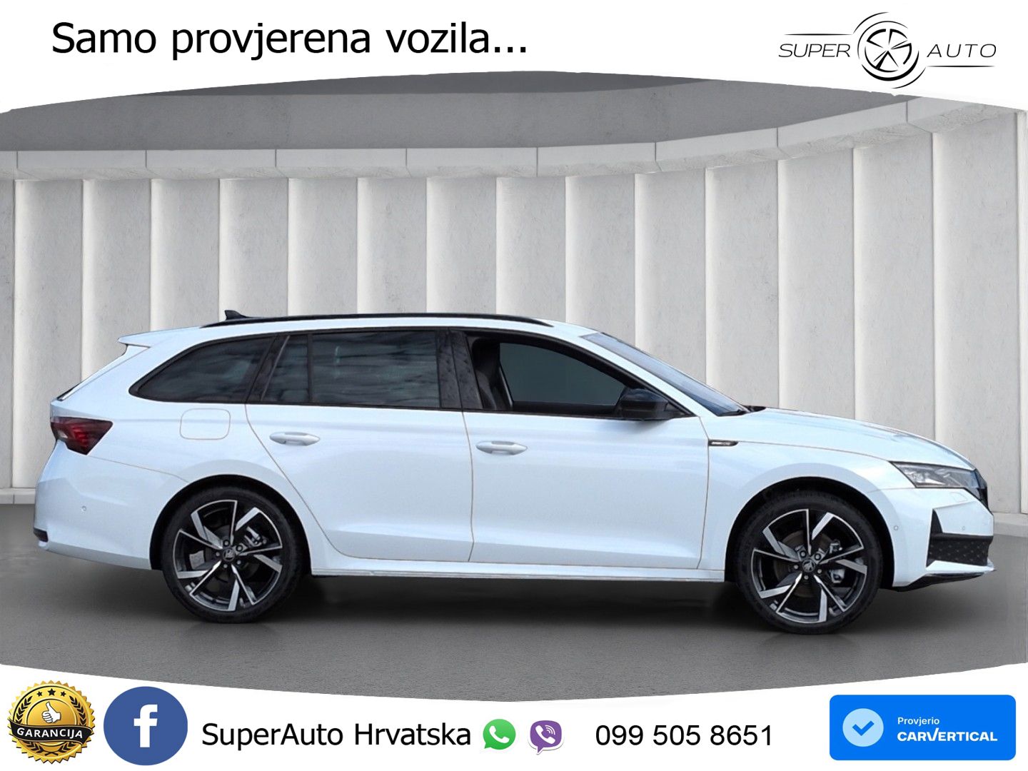 Škoda Octavia Combi 1.5 TSI (150 KS) DSG SportLine MATRIX+GR SJED+KAM