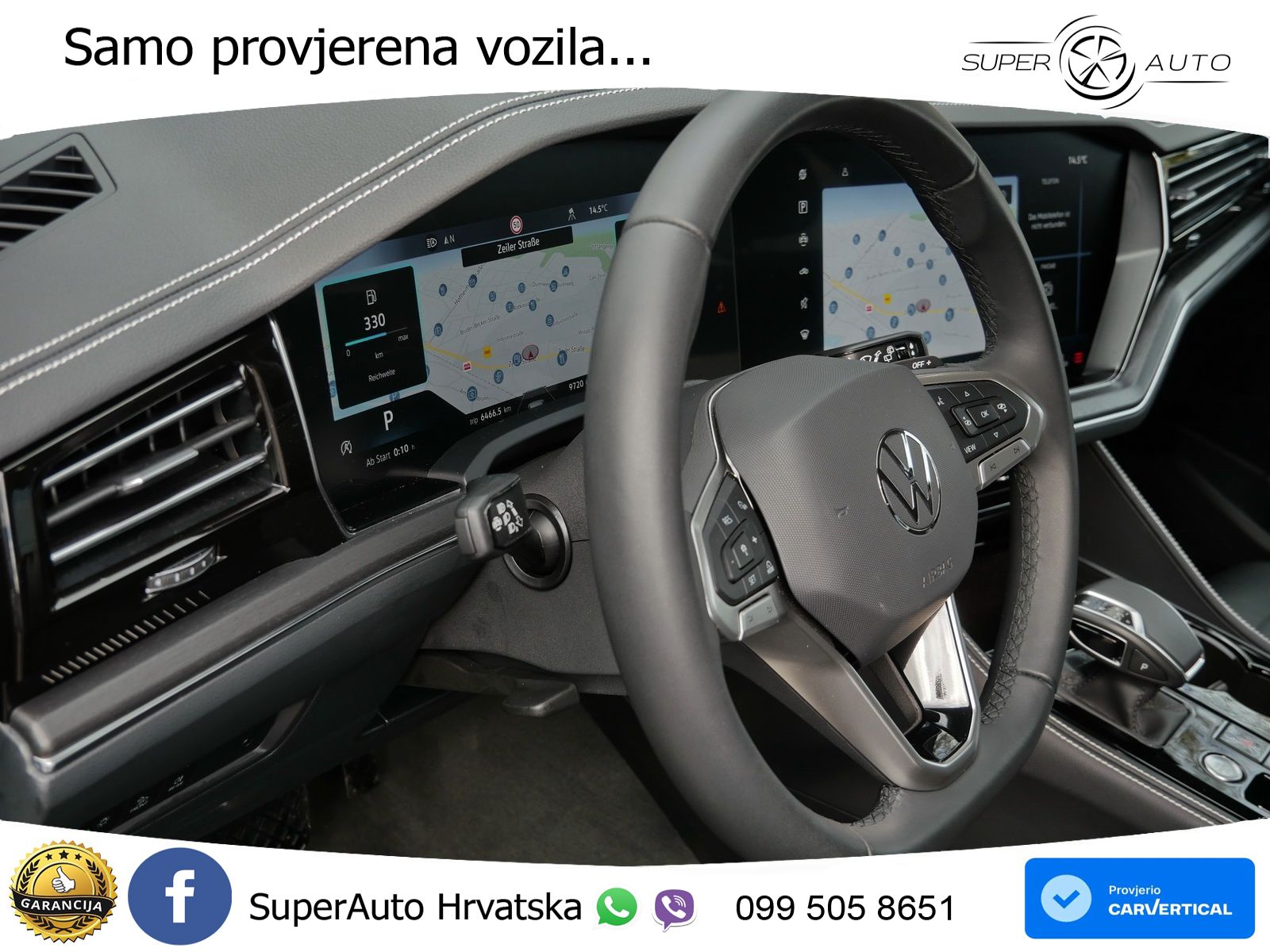 Volkswagen Touareg 3.0 V6 TDI (231 KS) 4MOTION Tiptronic ZRAČNI+ACC+GR SJED+KAM