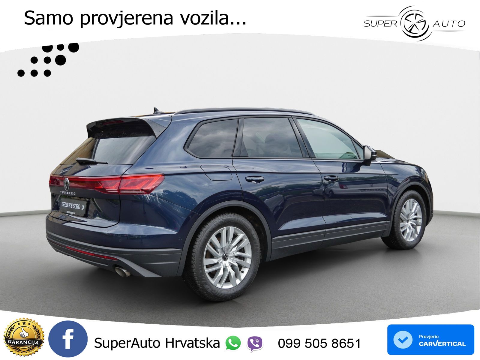 Volkswagen Touareg 3.0 V6 TDI (231 KS) 4MOTION Tiptronic ZRAČNI+ACC+GR SJED+KAM