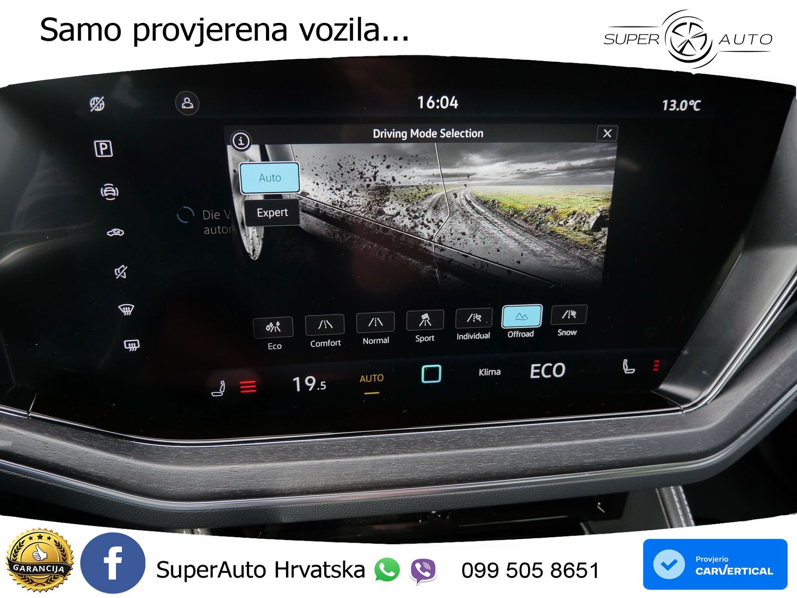 Volkswagen Touareg 3.0 V6 TDI (231 KS) 4MOTION Tiptronic ZRAČNI+ACC+GR SJED+KAM