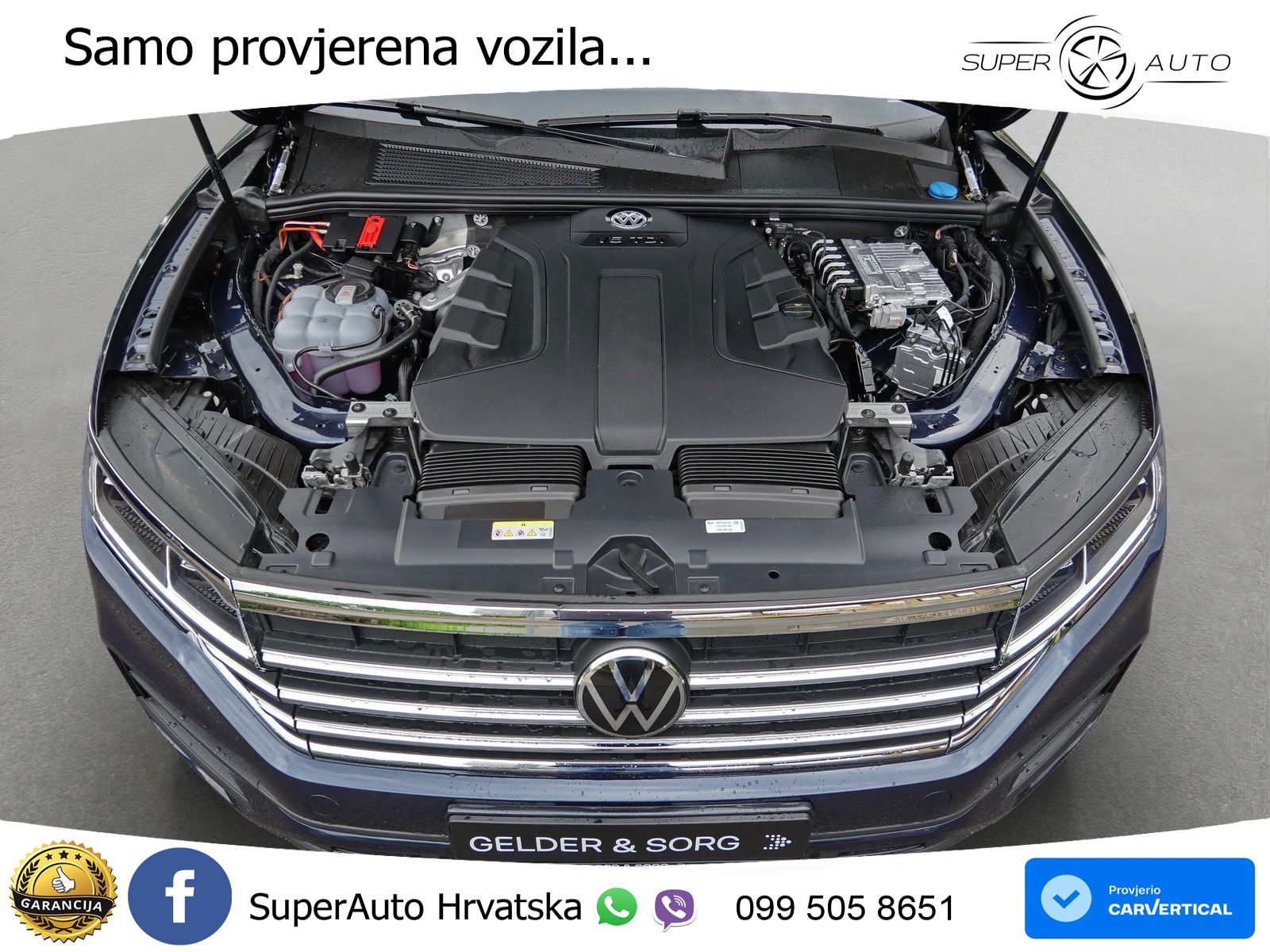 Volkswagen Touareg 3.0 V6 TDI (231 KS) 4MOTION Tiptronic ZRAČNI+ACC+GR SJED+KAM