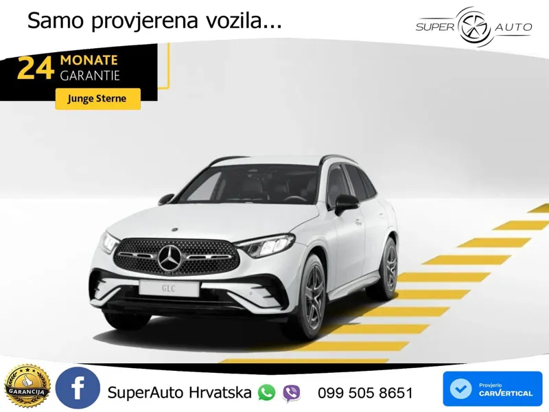 Mercedes GLC 220d (197 KS) 4MATIC 9G-TRONIC Night paket LED+GR SJED+ACC