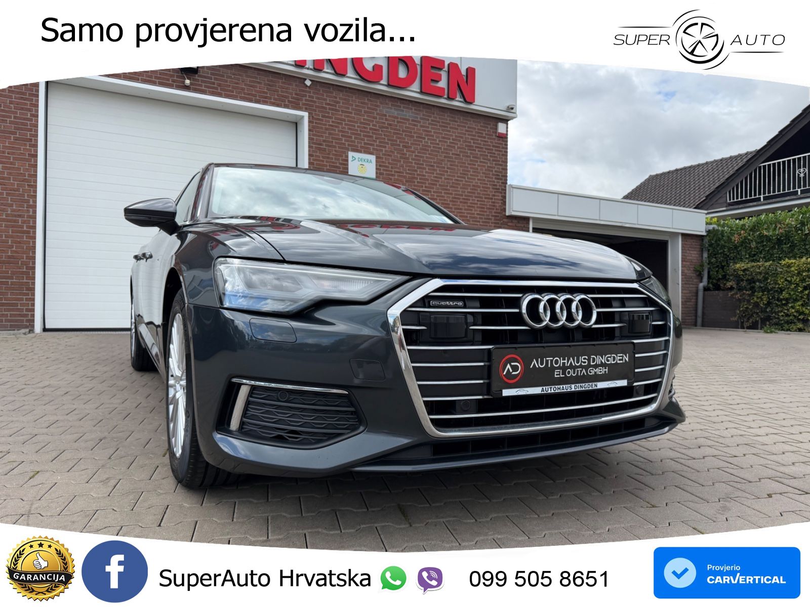 Audi A6 50 TDI V6 (286 KS) quattro tiptronic LED+GR SJED+ACC