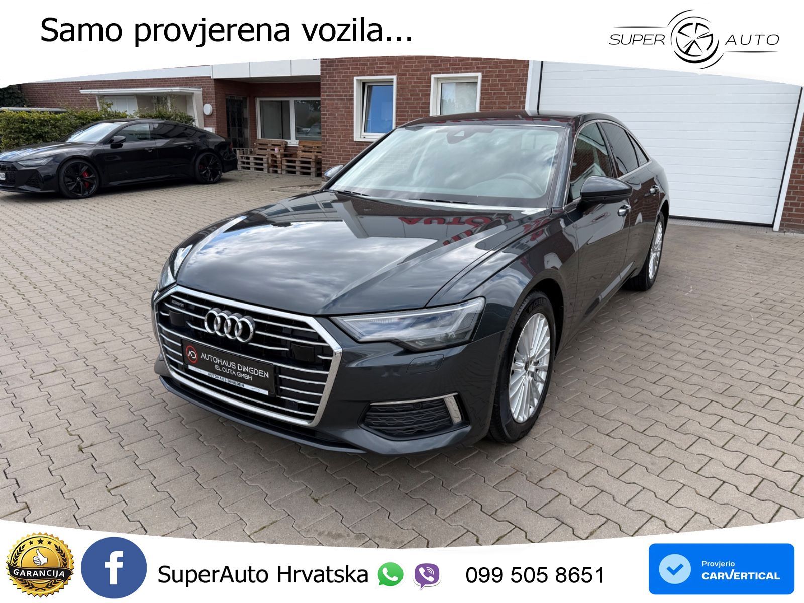 Audi A6 50 TDI V6 (286 KS) quattro tiptronic LED+GR SJED+ACC
