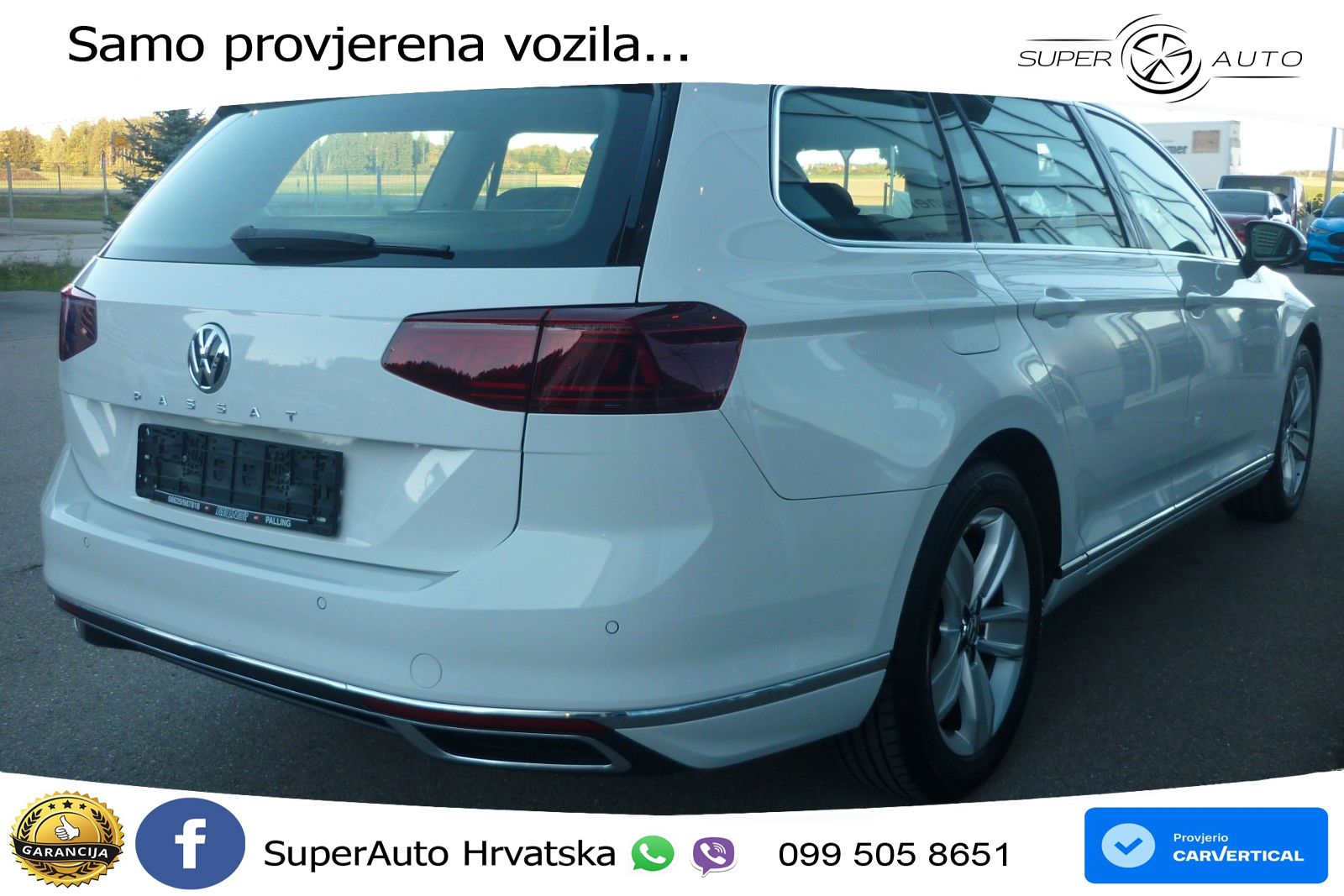Volkswagen Passat Variant 2.0 TDI (190 KS) DSG Elegance LED+GR SJED+ACC