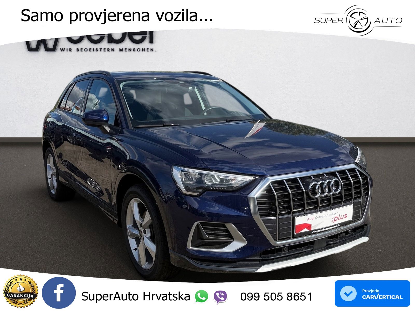 Audi Q3 1.5 TFSI (150 KS) S tronic LED+GR SJED+ACC