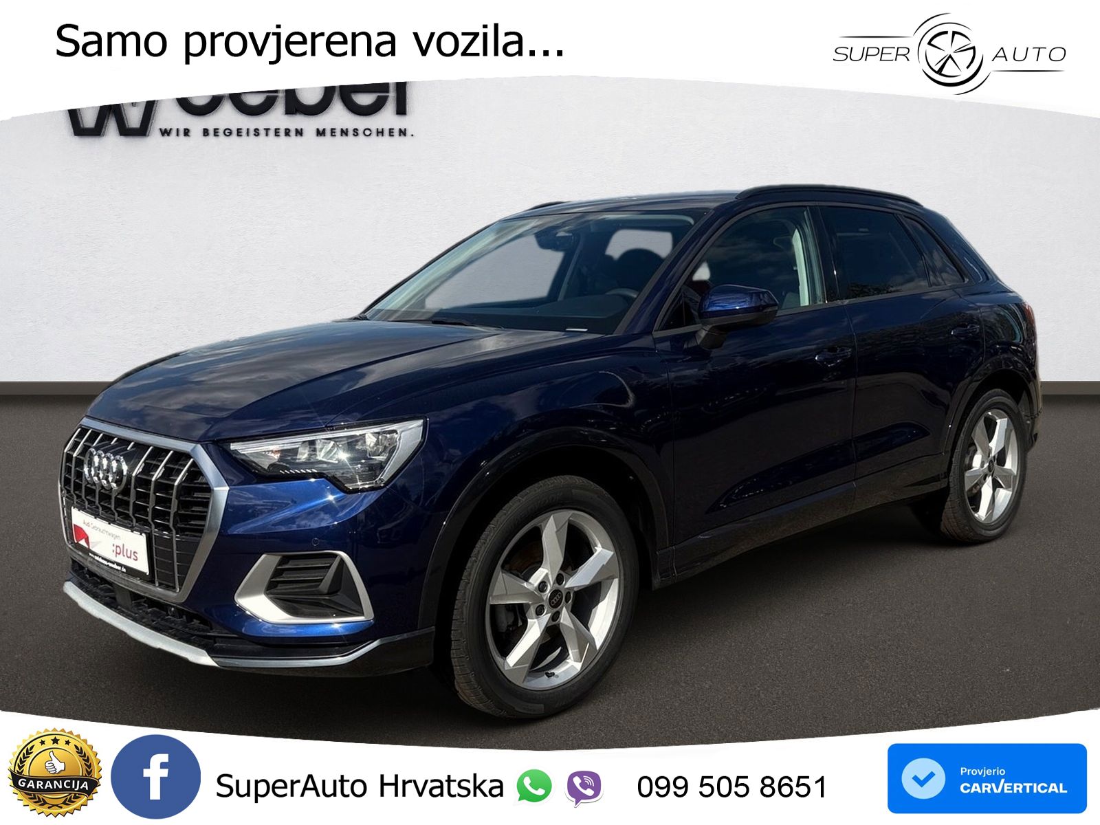 Audi Q3 1.5 TFSI (150 KS) S tronic LED+GR SJED+ACC