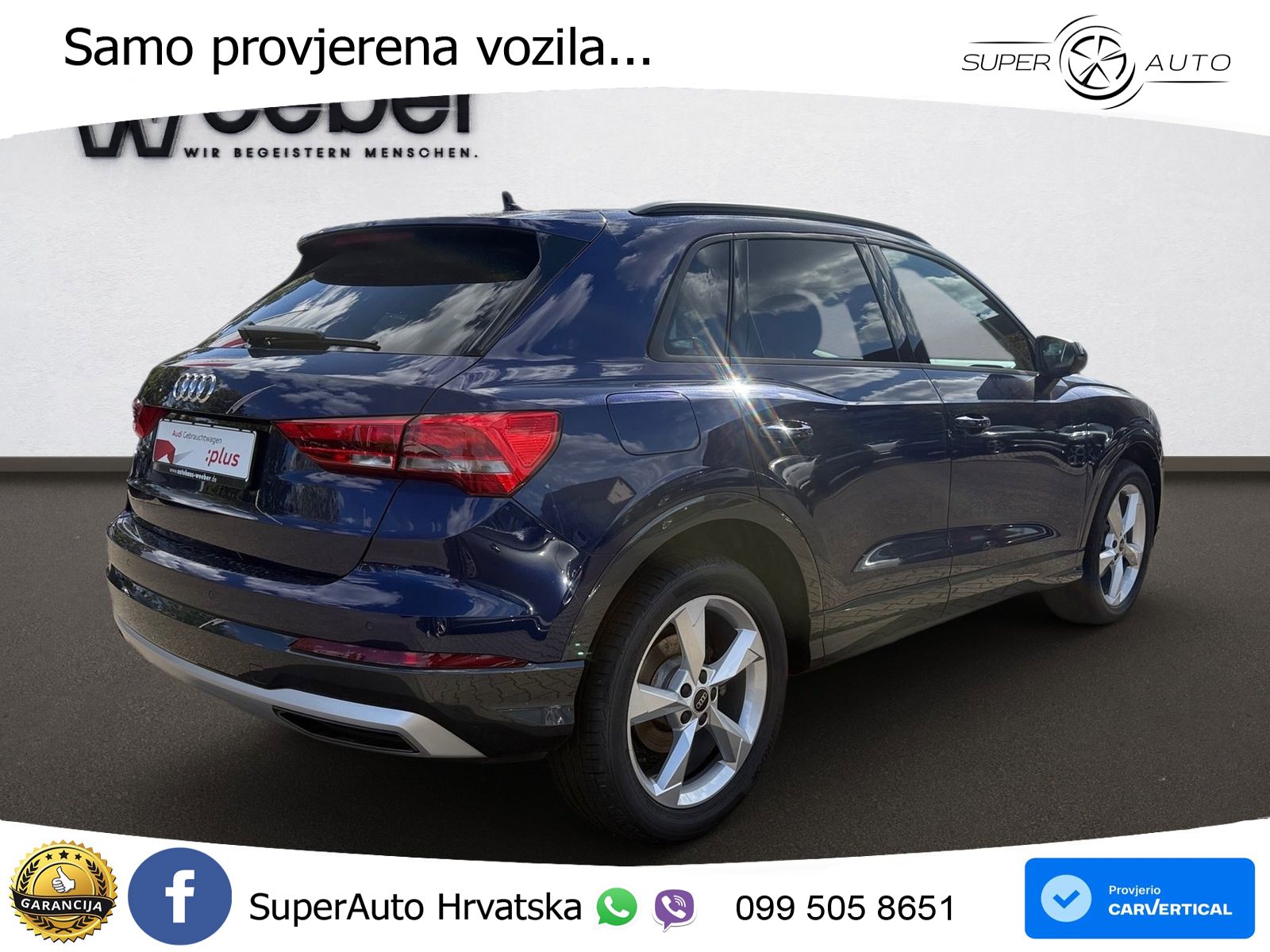 Audi Q3 1.5 TFSI (150 KS) S tronic LED+GR SJED+ACC