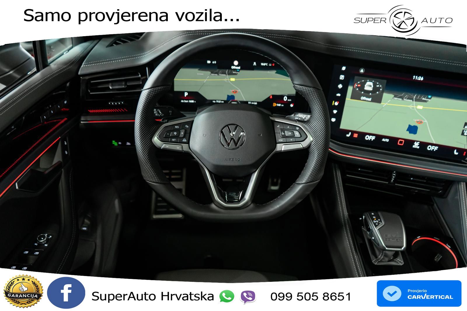 Volkswagen Touareg 3.0 V6 TDI (286 KS) 4MOTION Tiptronic LED+GR SJED+ACC
