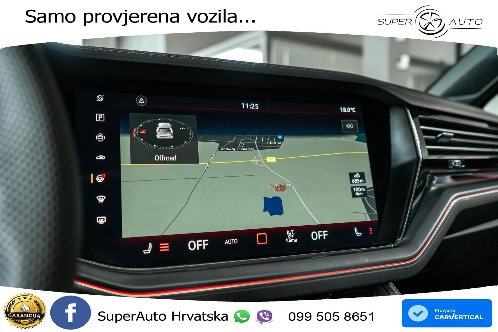 Volkswagen Touareg 3.0 V6 TDI (286 KS) 4MOTION Tiptronic LED+GR SJED+ACC