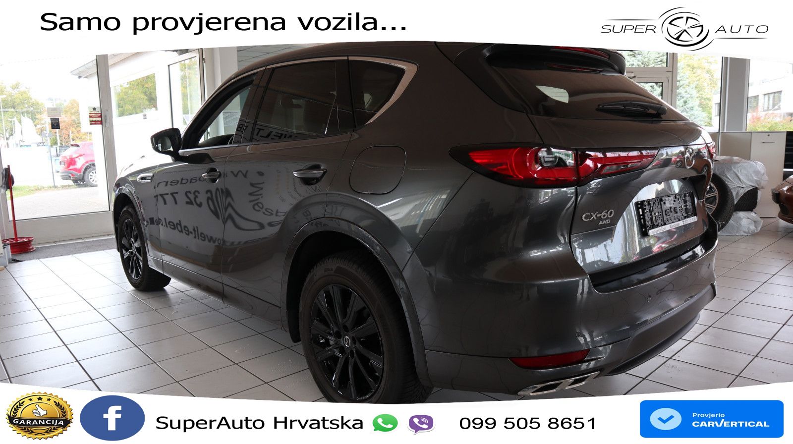 Mazda CX-60 3.3 e-Skyactiv D (254 KS) AWD Automatic LED+GR SJED+ACC
