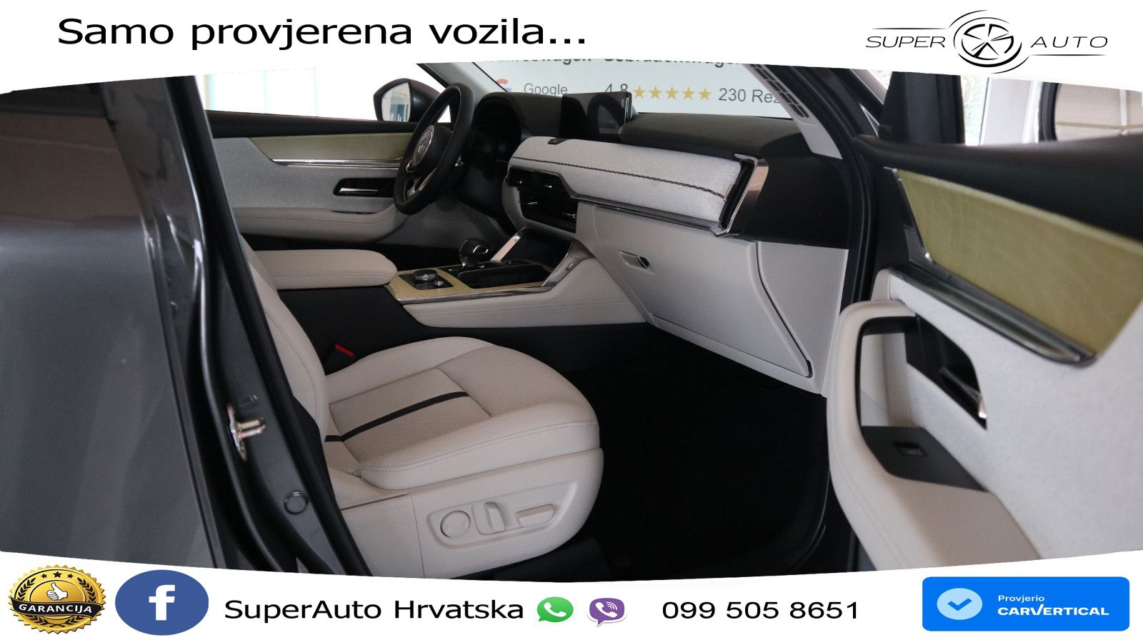 Mazda CX-60 3.3 e-Skyactiv D (254 KS) AWD Automatic LED+GR SJED+ACC