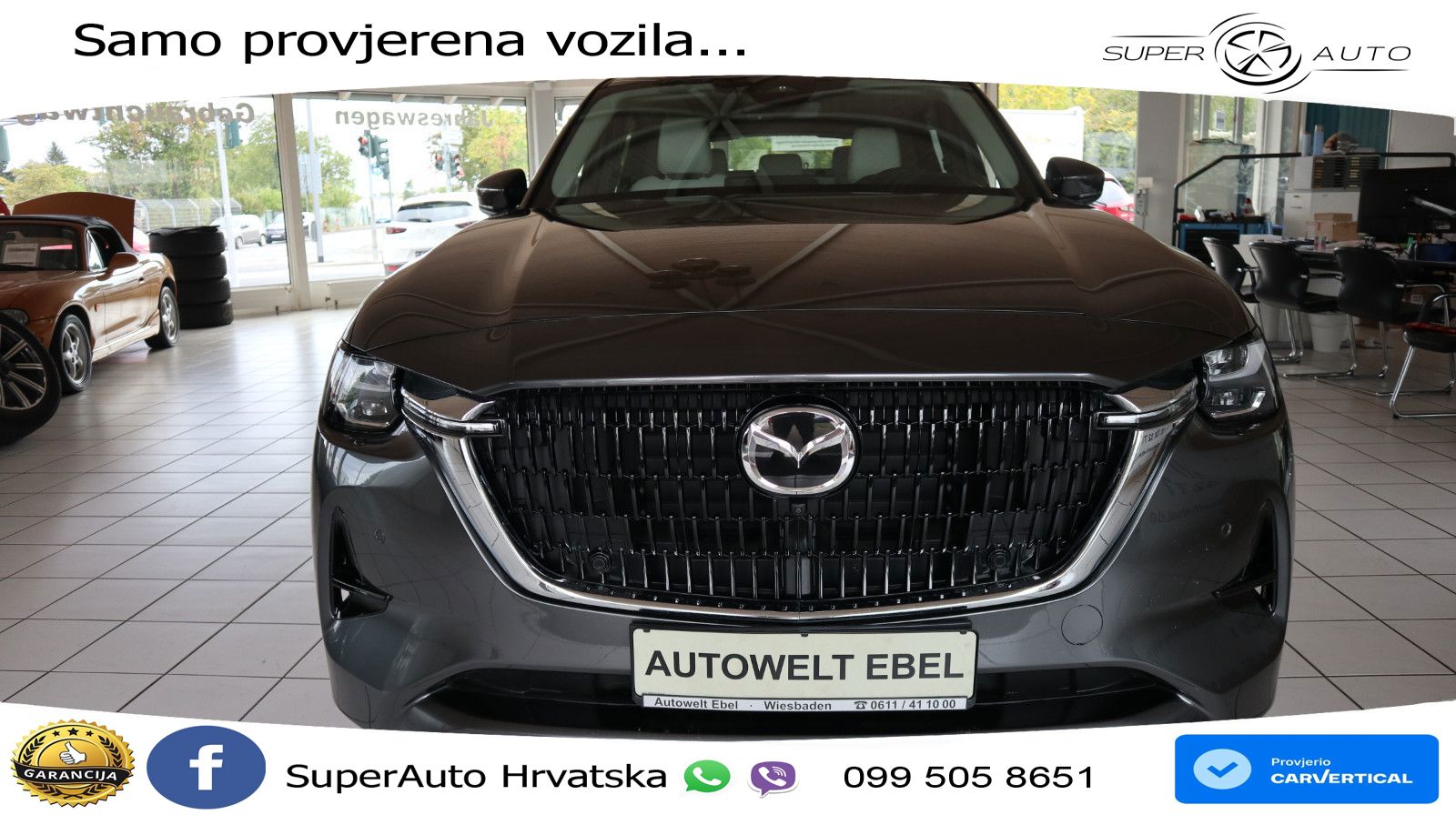 Mazda CX-60 3.3 e-Skyactiv D (254 KS) AWD Automatic LED+GR SJED+ACC