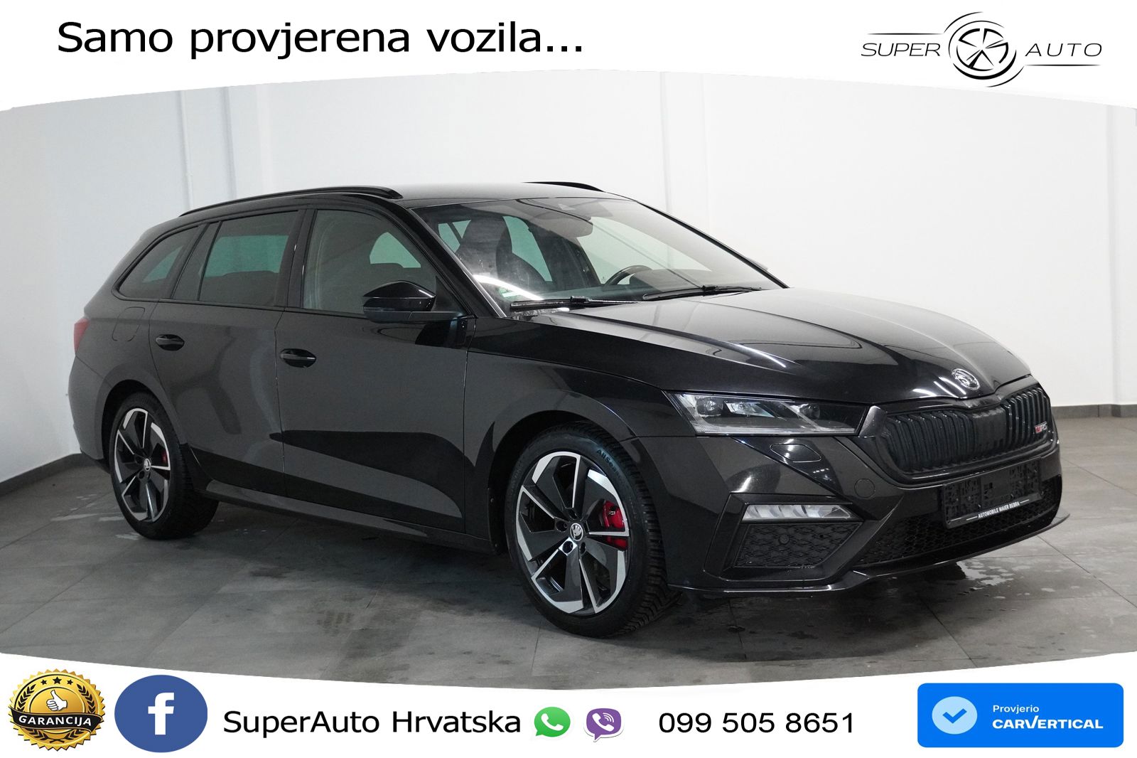 Škoda Octavia Combi RS 2.0 TDI (200 KS) DSG