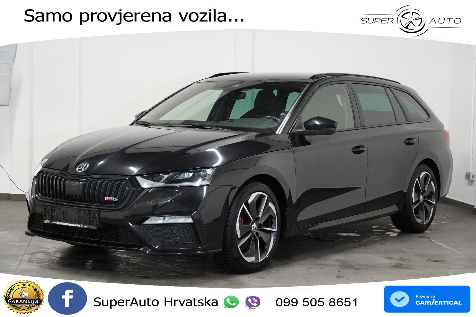 Škoda Octavia Combi RS 2.0 TDI (200 KS) DSG