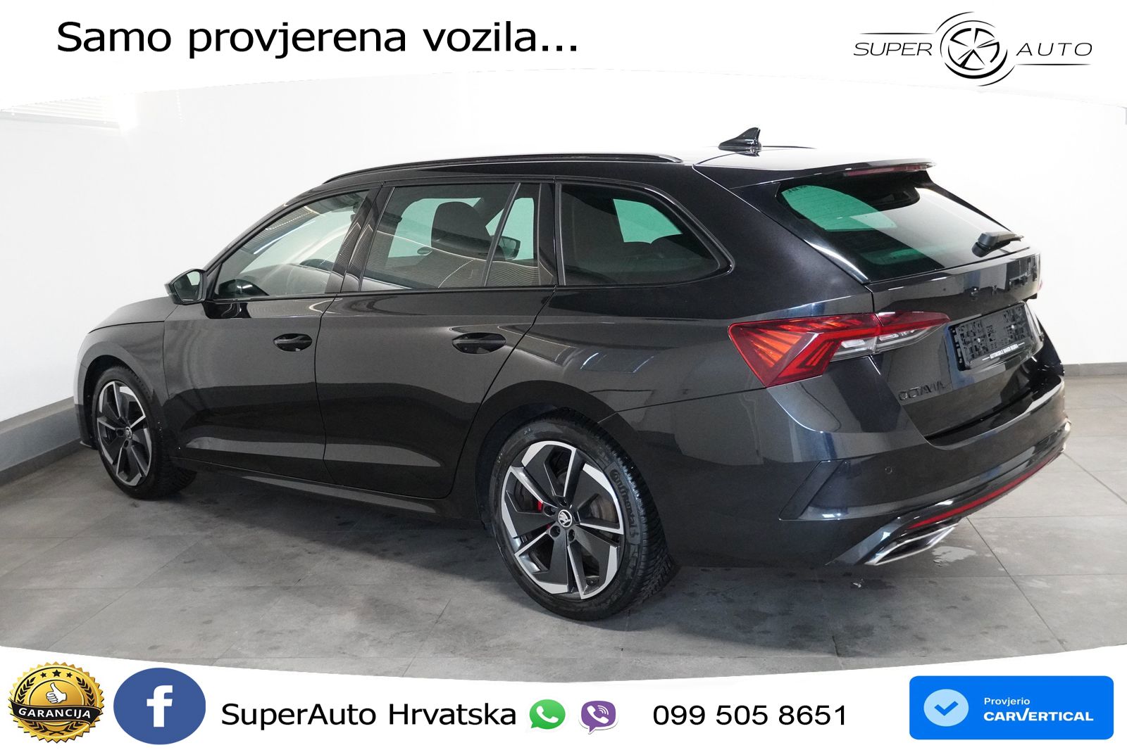 Škoda Octavia Combi RS 2.0 TDI (200 KS) DSG