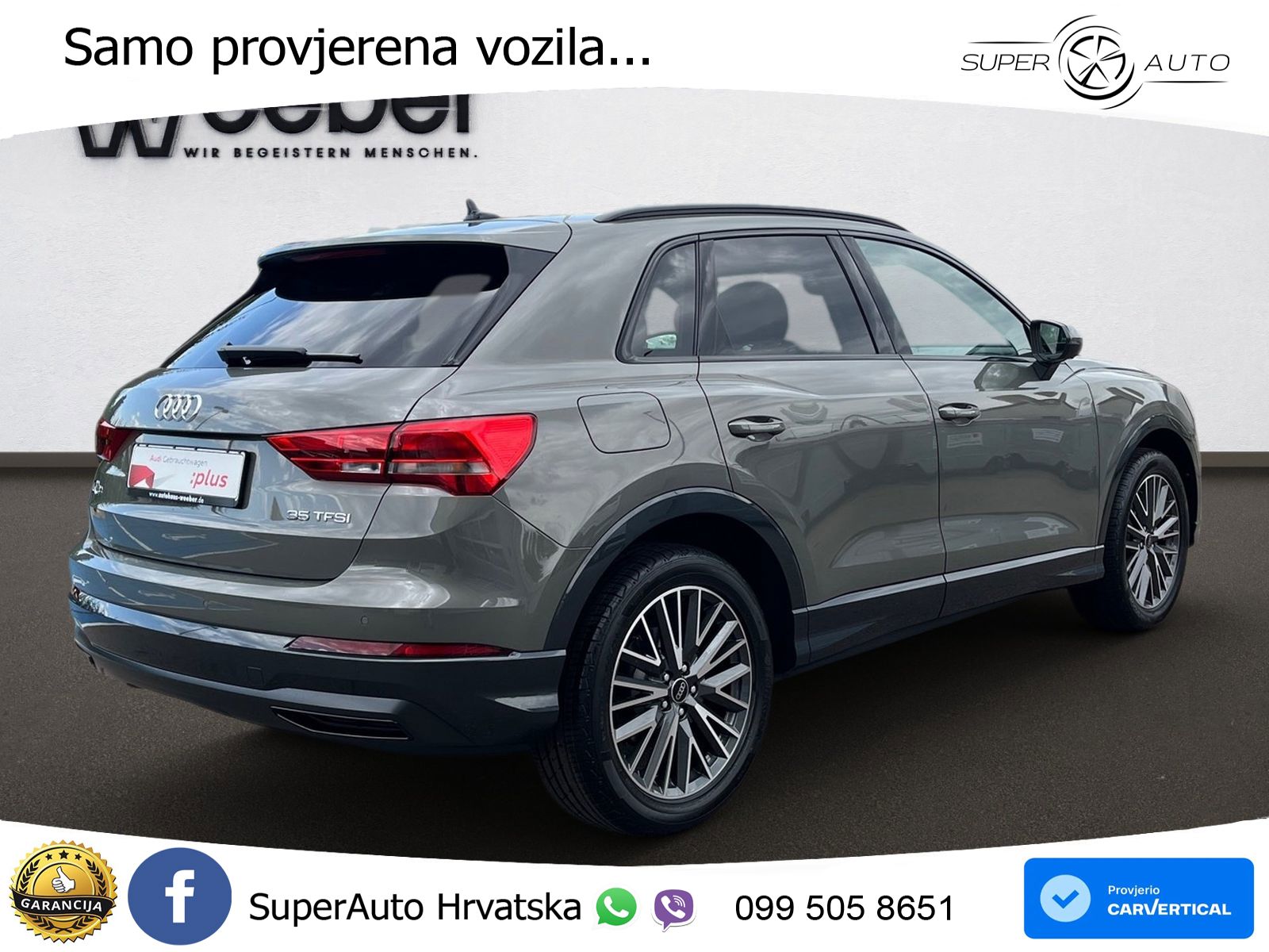 Audi Q3 1.5 TFSI (150 KS) S tronic advanced LED+GR SJED+ACC