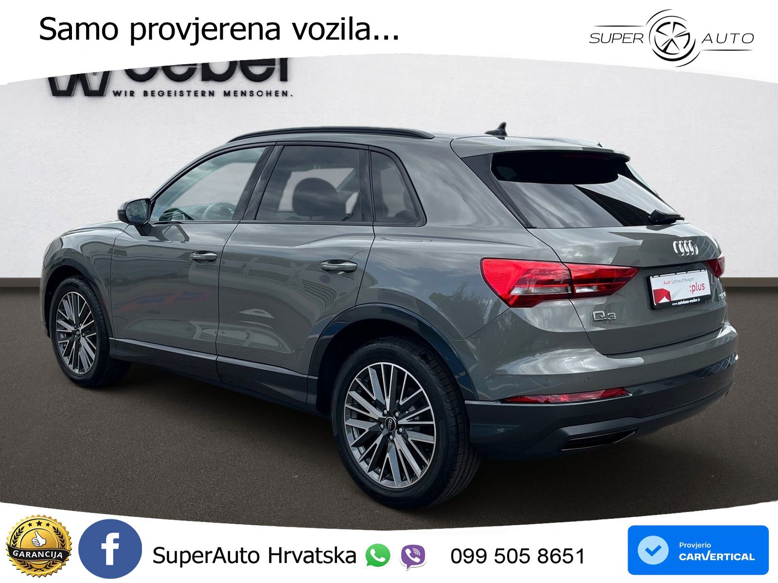 Audi Q3 1.5 TFSI (150 KS) S tronic advanced LED+GR SJED+ACC