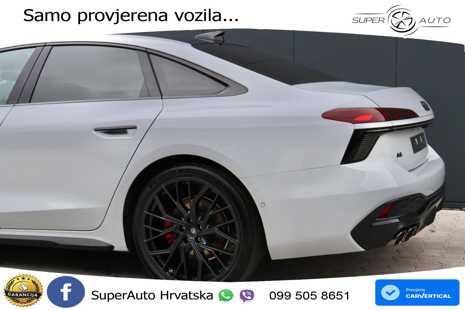 Audi A6 2.0 TDI (204 KS) quattro S tronic LED+GR SJED+ACC