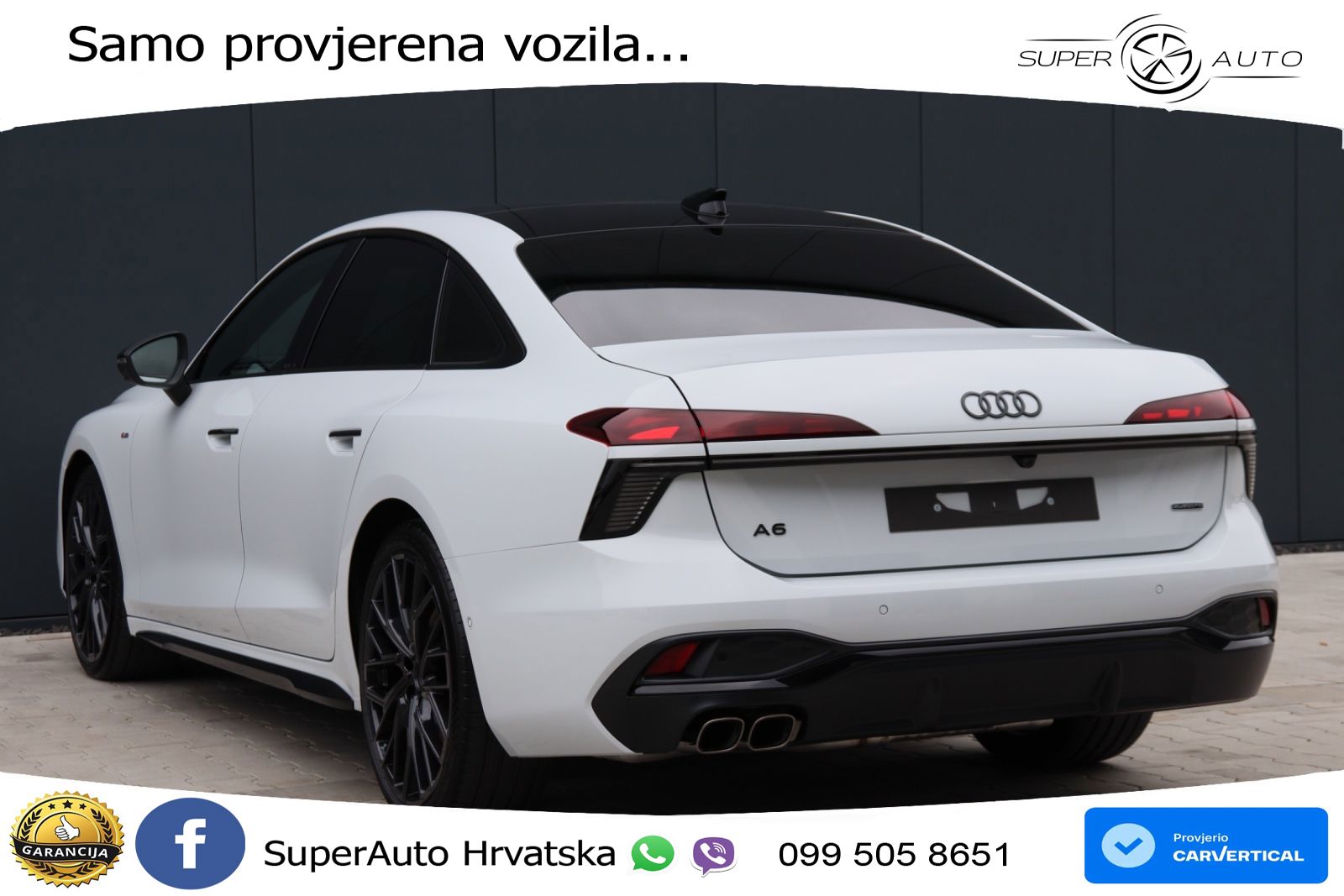 Audi A6 2.0 TDI (204 KS) quattro S tronic LED+GR SJED+ACC