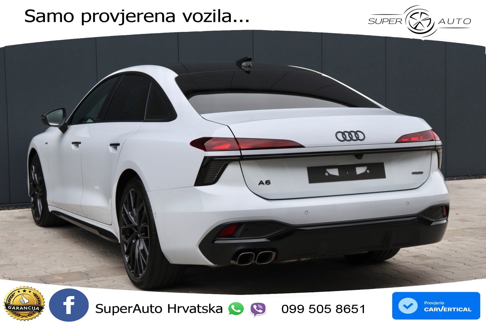 Audi A6 2.0 TDI (204 KS) quattro S tronic LED+GR SJED+ACC