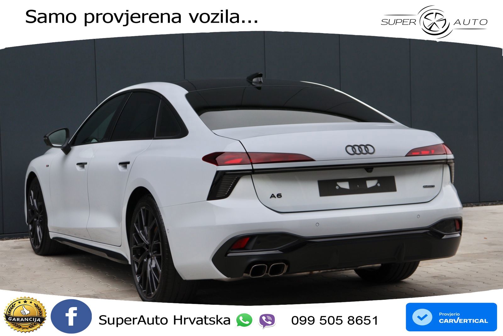 Audi A6 2.0 TDI (204 KS) quattro S tronic LED+GR SJED+ACC
